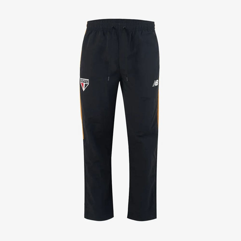 Calça São Paulo Viagem New Balance 2026 Preto/Amarelo