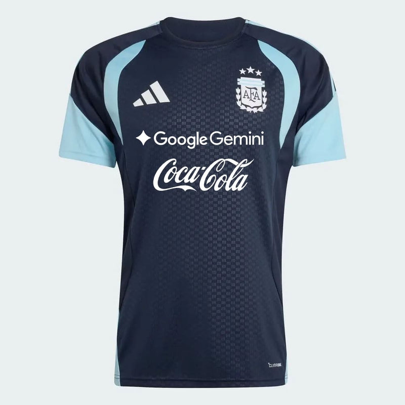 Camisa Argentina Treino Adidas 2026 C/Patrocínio Azul