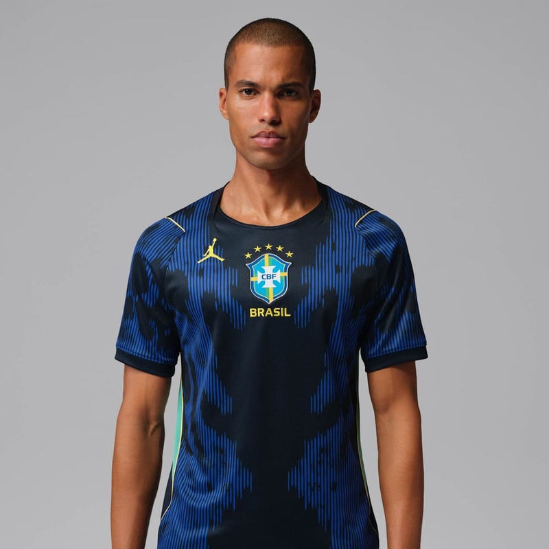 Camisa Brasil I Nike x Jordan 2026 Azul
