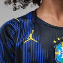 Camisa Brasil I Nike x Jordan 2026 Infantil Azul