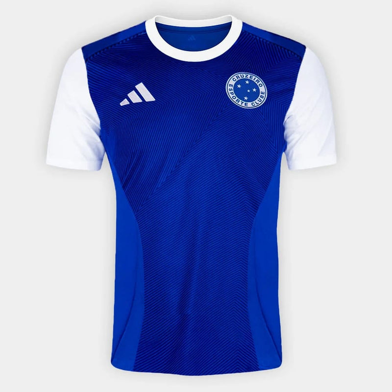 Camisa Cruzeiro I Adidas 25/26 Fan Shirt Azul