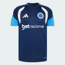 Camisa Cruzeiro Treino Comissão Adidas 2026 C/Patrocínio Azul Marinho