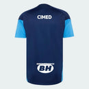 Camisa Cruzeiro Treino Comissão Adidas 2026 C/Patrocínio Azul Marinho