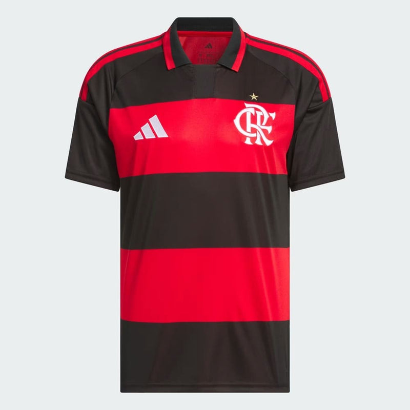 Camisa Flamengo I Adidas 26/27 Torcedor Listrada