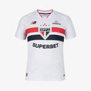 Camisa São Paulo I New Balance 26/27 Jogador Branca