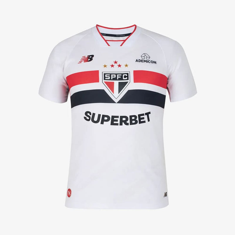Camisa São Paulo I New Balance 26/27 Jogador Branca
