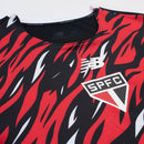 Camisa São Paulo Pré Jogo New Balance 26/27 Vermelho/Preto