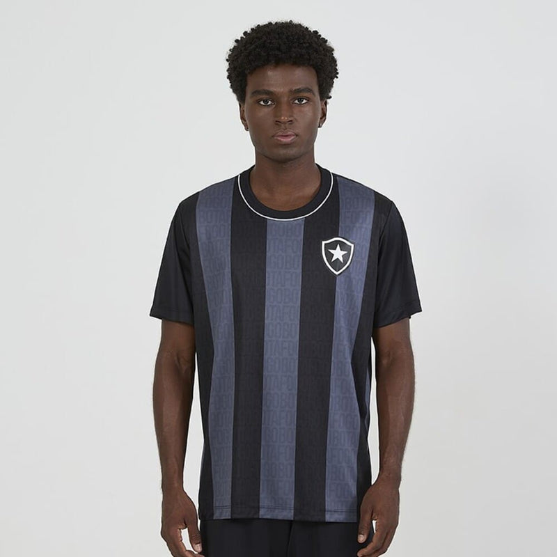 Camiseta Botafogo Intenso Preto/Chumbo
