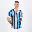 Camiseta Grêmio Betel Tricolor Azul/Preto