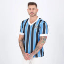 Camiseta Grêmio Betel Tricolor Azul/Preto