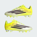Chuteira Adidas Campo F50 Club Jr Verde/Branco