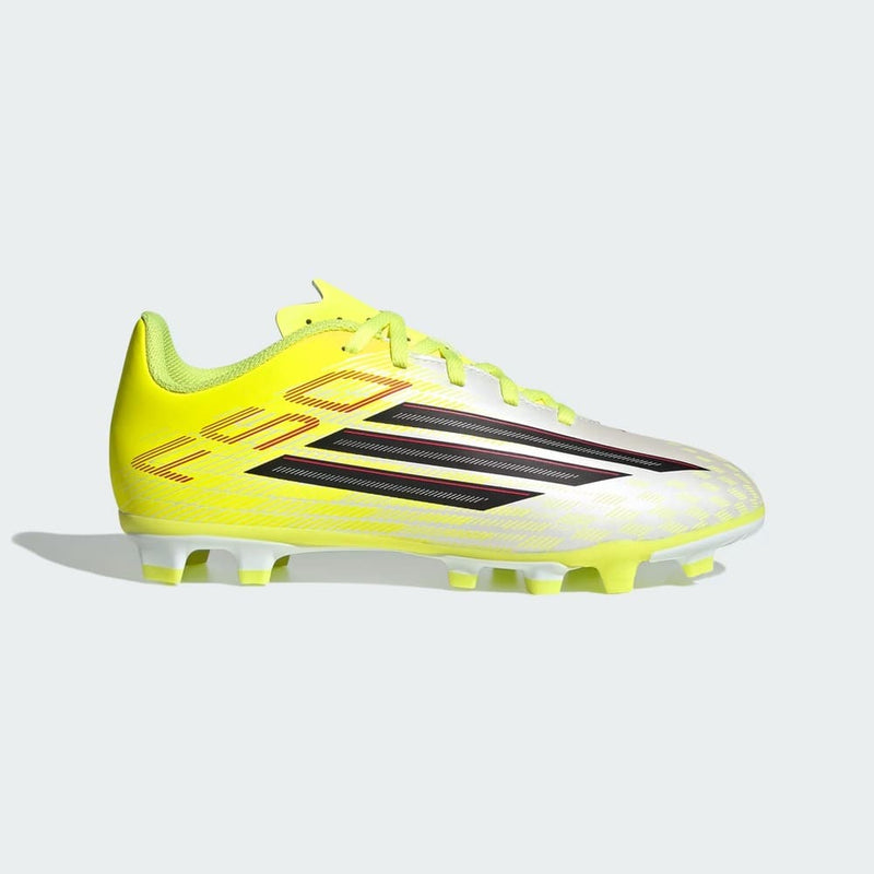 Chuteira Adidas Campo F50 Club Jr Verde/Branco