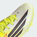 Chuteira Adidas Campo F50 Club Jr Verde/Branco