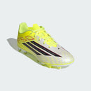 Chuteira Adidas Campo F50 Club Jr Verde/Branco