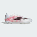 Chuteira Adidas Campo F50 League LL LY Branco/Vermelho