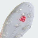 Chuteira Adidas Campo F50 League LL LY Branco/Vermelho
