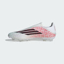 Chuteira Adidas Campo F50 League LL LY Branco/Vermelho