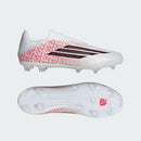 Chuteira Adidas Campo F50 League LL LY Branco/Vermelho