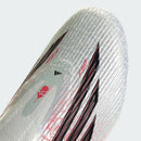 Chuteira Adidas Campo F50 League LL LY Branco/Vermelho