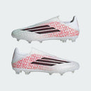 Chuteira Adidas Campo F50 League LL LY Branco/Vermelho