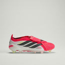 Chuteira Adidas Campo Predator Elite FT Branco/Vermelho