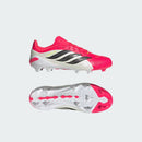 Chuteira Adidas Campo Predator League Branco/Vermelho