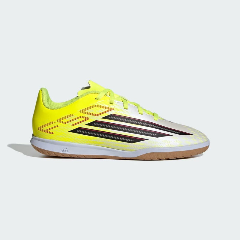 Chuteira Adidas Futsal F50 Club Jr Verde/Branco