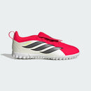 Chuteira Adidas Society Predator Club FT Jr Branco/Vermelho