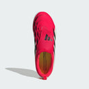 Chuteira Adidas Society Predator Club FT Jr Branco/Vermelho