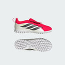 Chuteira Adidas Society Predator Club FT Jr Branco/Vermelho