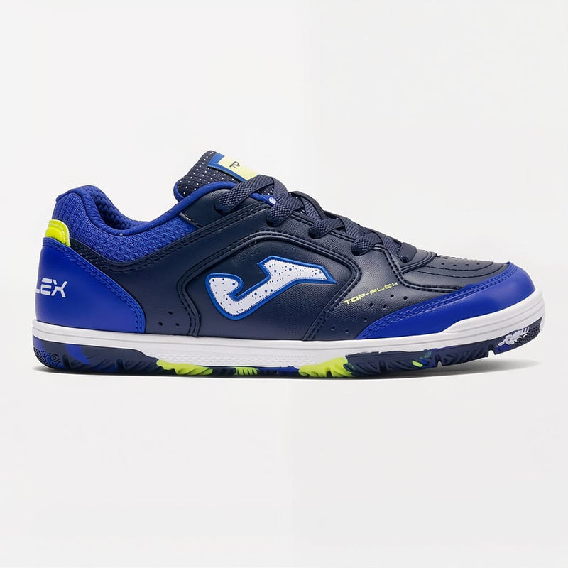 Chuteira Joma Futsal Top Flex Jr Marinho/Royal