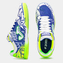 Chuteira Joma Futsal Top Flex Pito 25 Azul/Verde