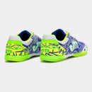 Chuteira Joma Futsal Top Flex Pito 25 Azul/Verde