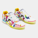 Chuteira Joma Futsal Top Flex Rebound Branco/Rosa