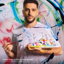 Chuteira Joma Futsal Top Flex Rebound Branco/Rosa