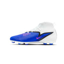 Chuteira Nike Campo Phantom 6 High Club Branco/Azul