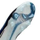 Chuteira Nike Campo Phantom 6 Low Elite Branco/Azul