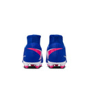 Chuteira Nike Campo Superfly 10 Club Jr Azul/Rosa