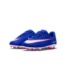 Chuteira Nike Campo Vapor 16 Club Jr Azul/Rosa