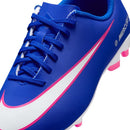 Chuteira Nike Campo Vapor 16 Club Jr Azul/Rosa
