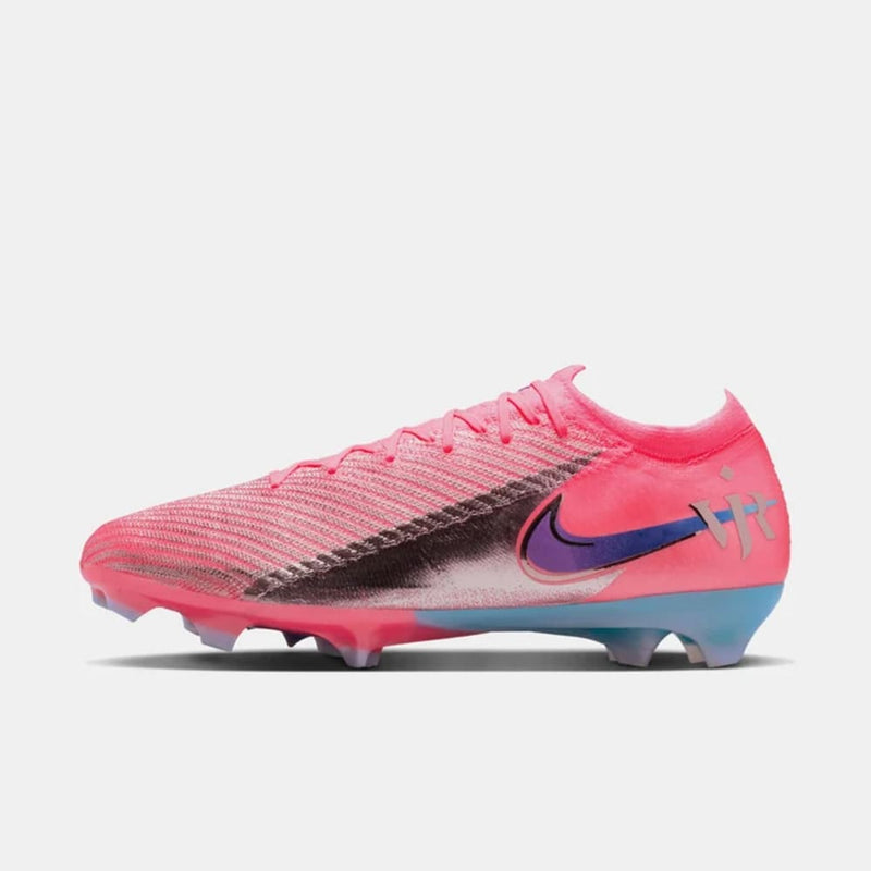 Chuteira Nike Campo Zoom Vapor 16 Elite VJR Rosa/Prata