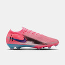 Chuteira Nike Campo Zoom Vapor 16 Elite VJR Rosa/Prata
