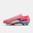 Chuteira Nike Campo Zoom Vapor 16 Elite VJR Rosa/Prata