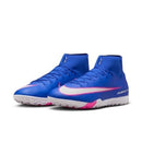 Chuteira Nike Society Zoom Superfly 10 Academy Azul/Rosa