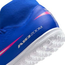 Chuteira Nike Society Zoom Superfly 10 Academy Azul/Rosa