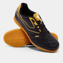 Chuteira Topper Futsal Cup VIII Preto/Dourado