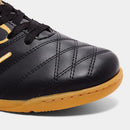 Chuteira Topper Futsal Cup VIII Preto/Dourado
