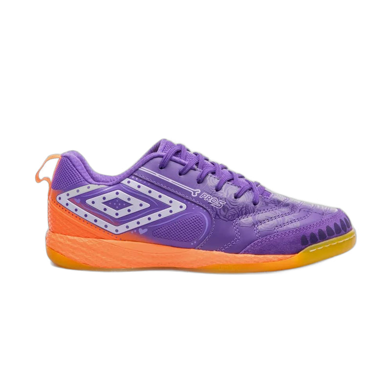 Chuteira Umbro Futsal Pro 5 Bump Dia de Los Muertos Roxa