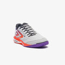Chuteira Umbro Futsal Pro 5 Stable Branco/Coral/Preto