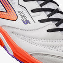 Chuteira Umbro Futsal Pro 5 Stable Branco/Coral/Preto
